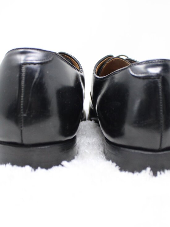 Johnston & Murphy Dress Shoes Mens 12 Black Melton Optima Cap Toe Oxford main image 7